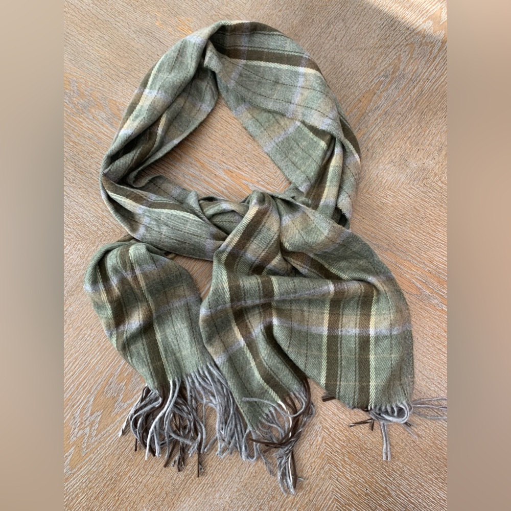 Soft Scarves Rectangular With Fringe 80” X12” Raw Hem